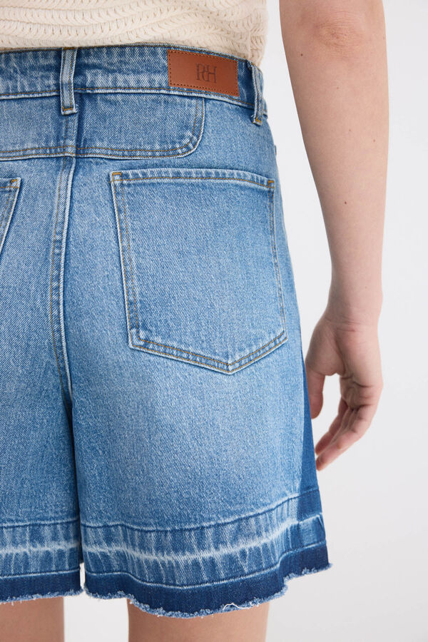 Pedro del Hierro Short de mezclilla Azul
