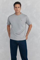 Pedro del Hierro Camiseta mercerizada Gris