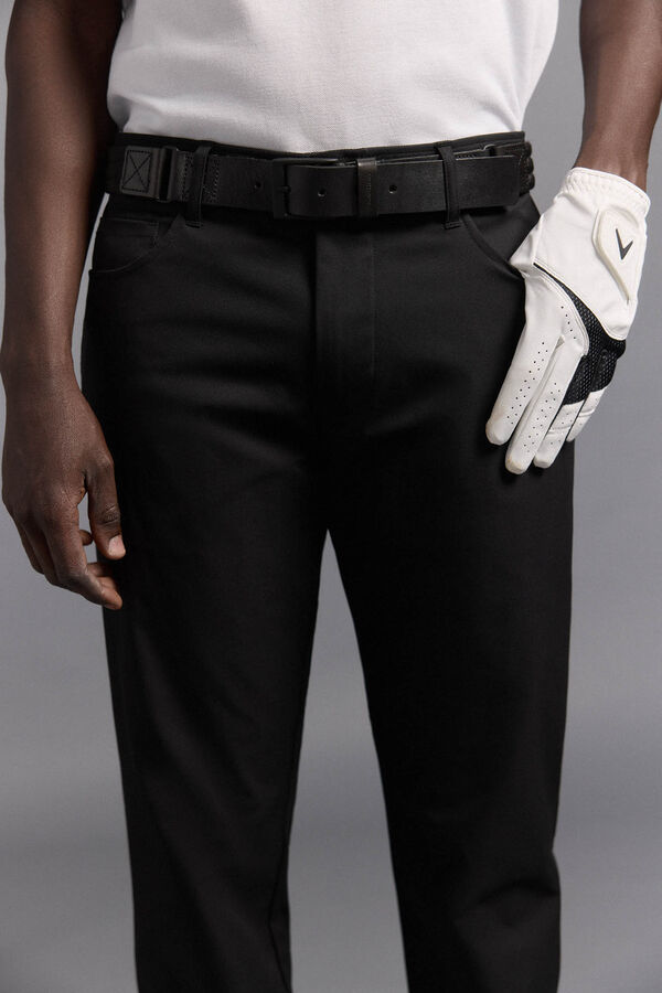 Pedro del Hierro Pantalones largos de 5 bolsillos golf Negro