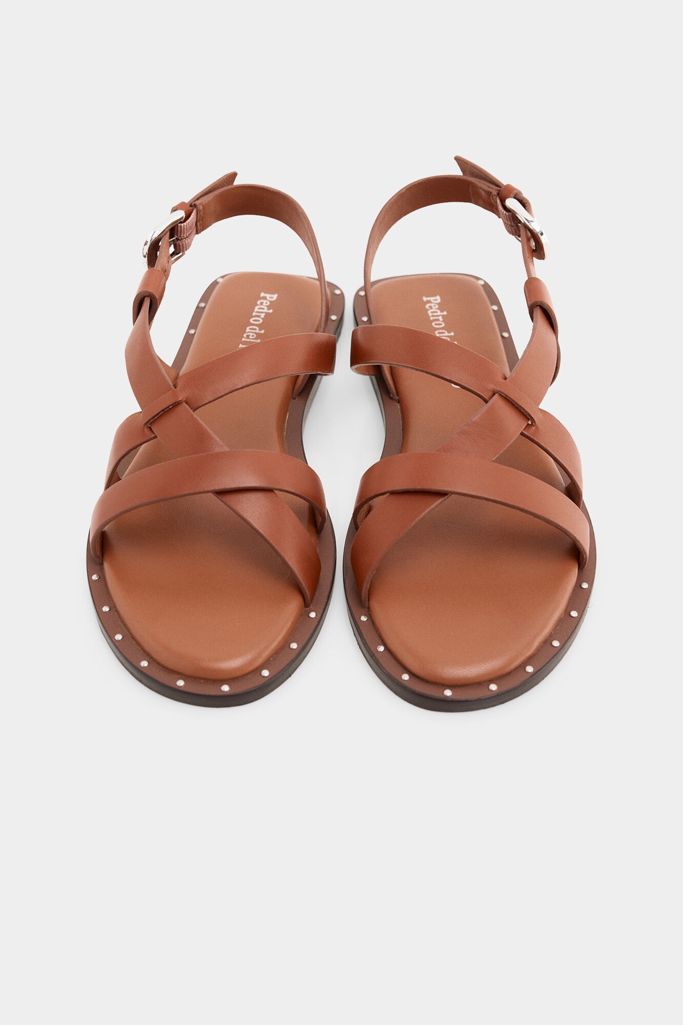 Pedro del Hierro Sandalia tiras cuero