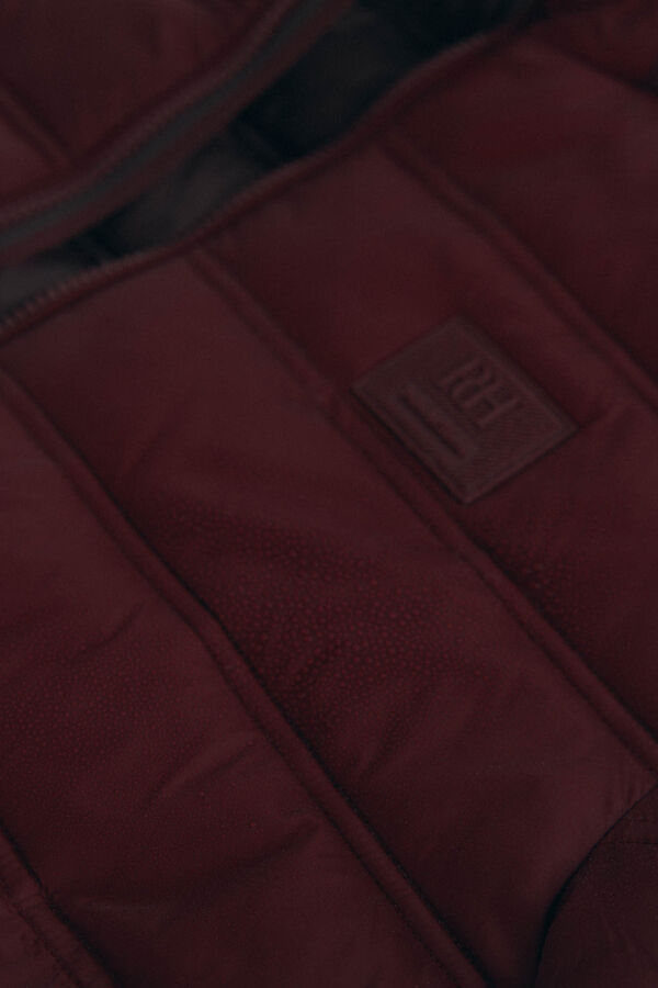 Pedro del Hierro Cazadora acolchada ultralight Burdeos