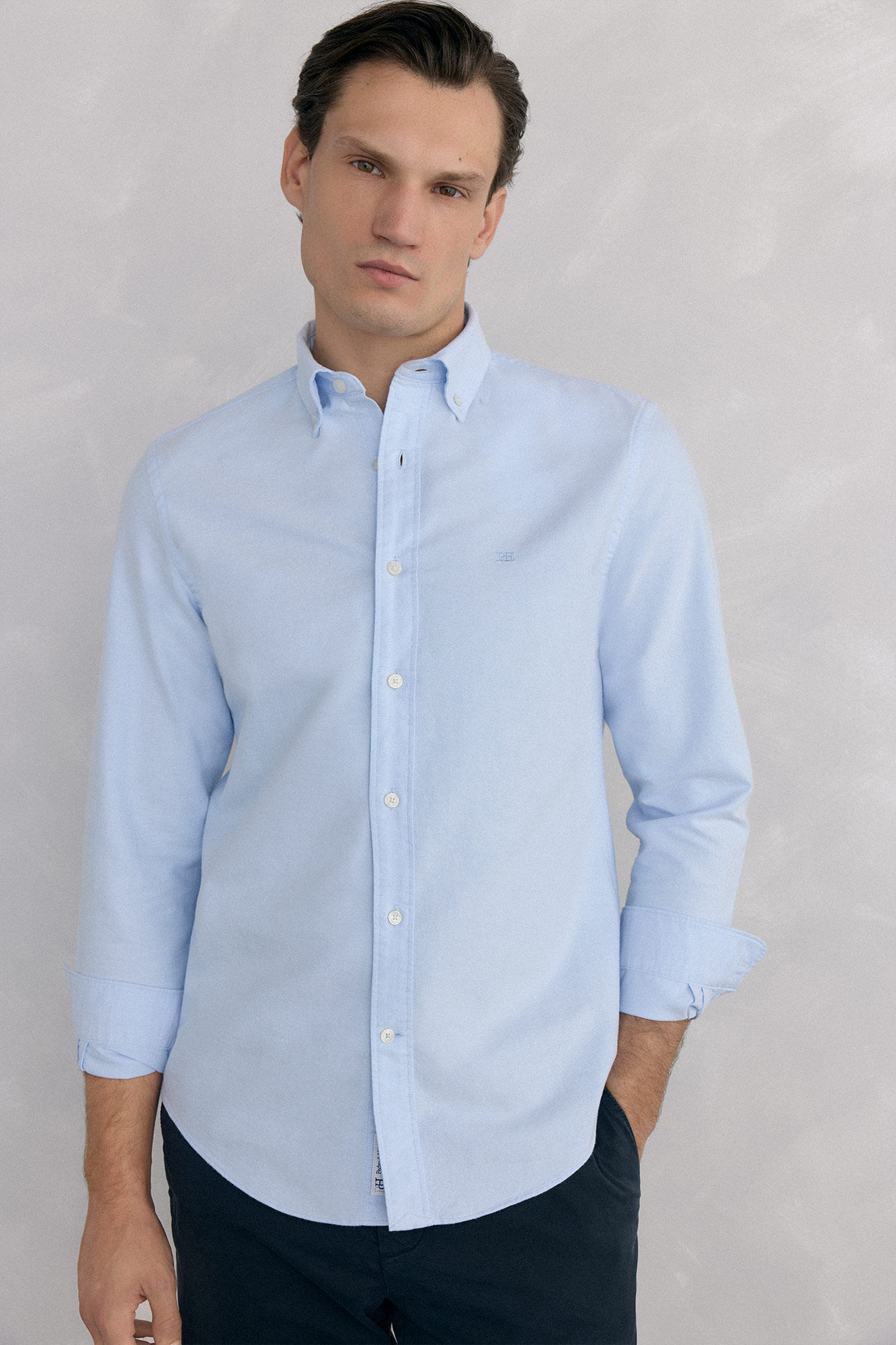 Pedro del Hierro Camisa iconic oxford liso