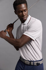 Pedro del Hierro Polo liso golf Gris