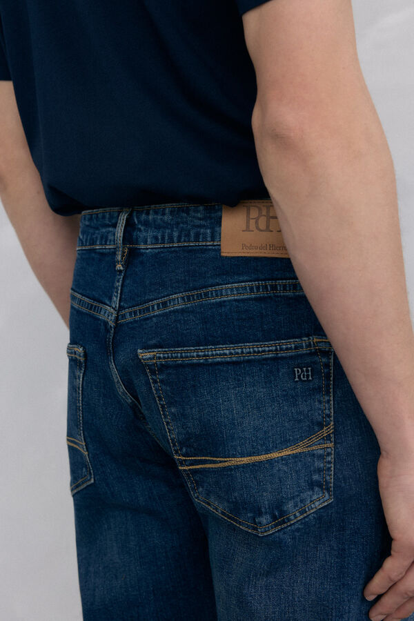 Pedro del Hierro Pantal&oacute;n vaquero regular fit Azul