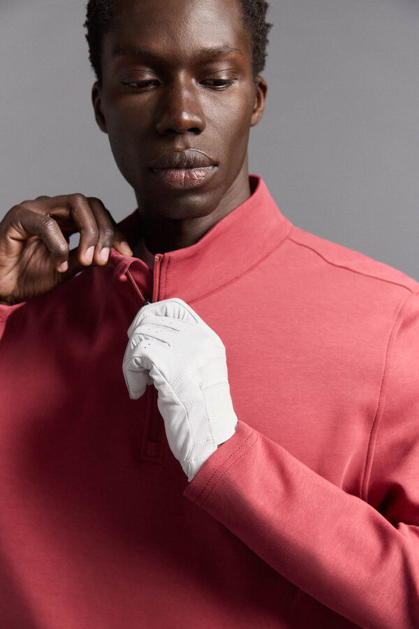 Pedro del Hierro Sudadera cremallera golf Rojo