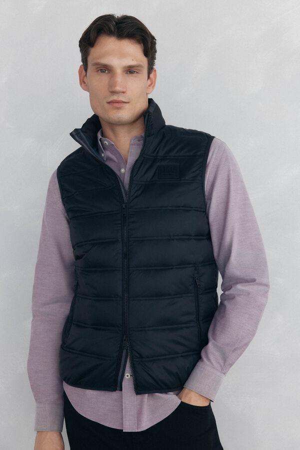 Pedro del Hierro Chaleco ultraligero Negro