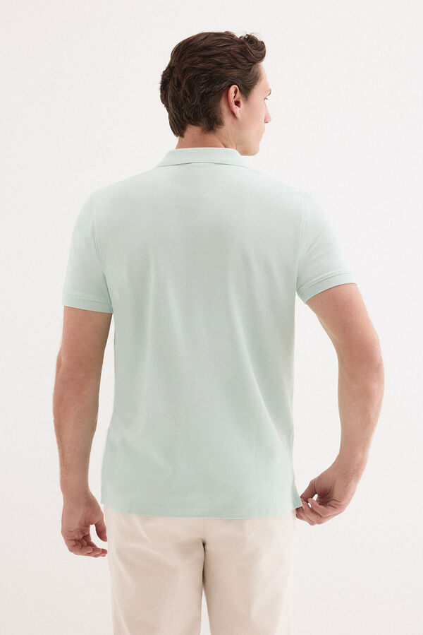 Pedro del Hierro Polo b&aacute;sico piqu&eacute; Verde