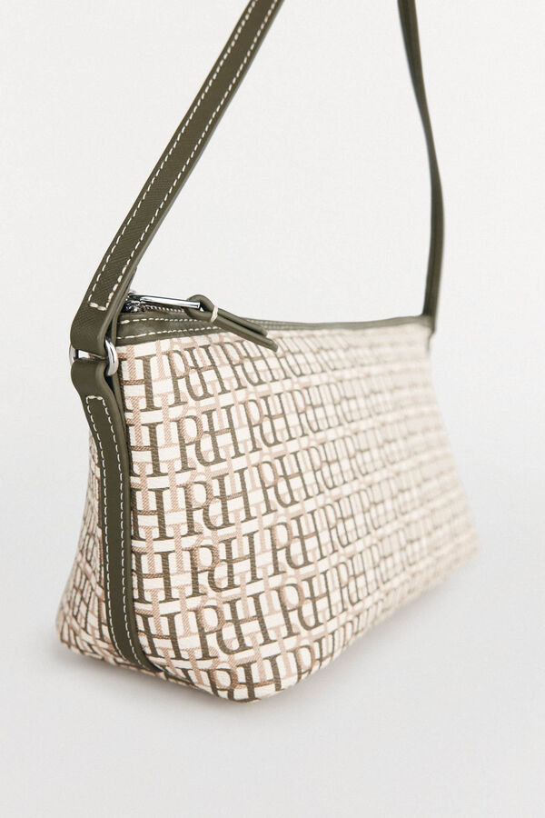 Pedro del Hierro Bolsa de hombro monograma Verde