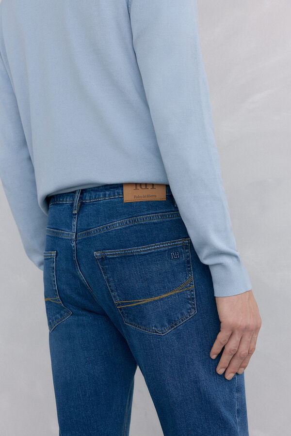 Pedro del Hierro Polo b&aacute;sico piqu&eacute; Verde