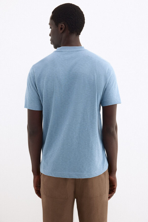 Pedro del Hierro Camiseta lisa Azul