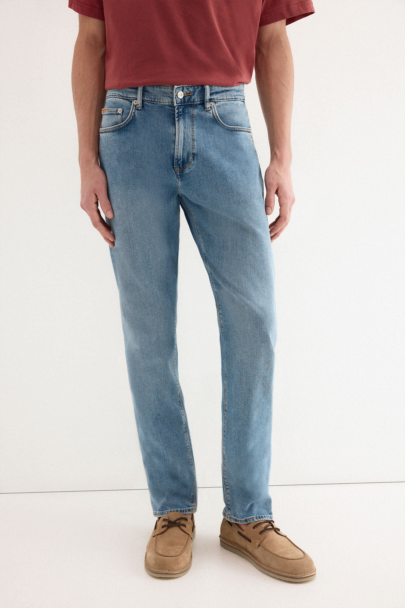 Pedro del Hierro Pantal&oacute;n vaquero premium flex ligero regular fit