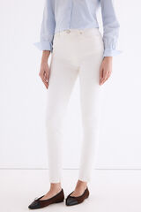 Pedro del Hierro Jeans skinny push up Blanco