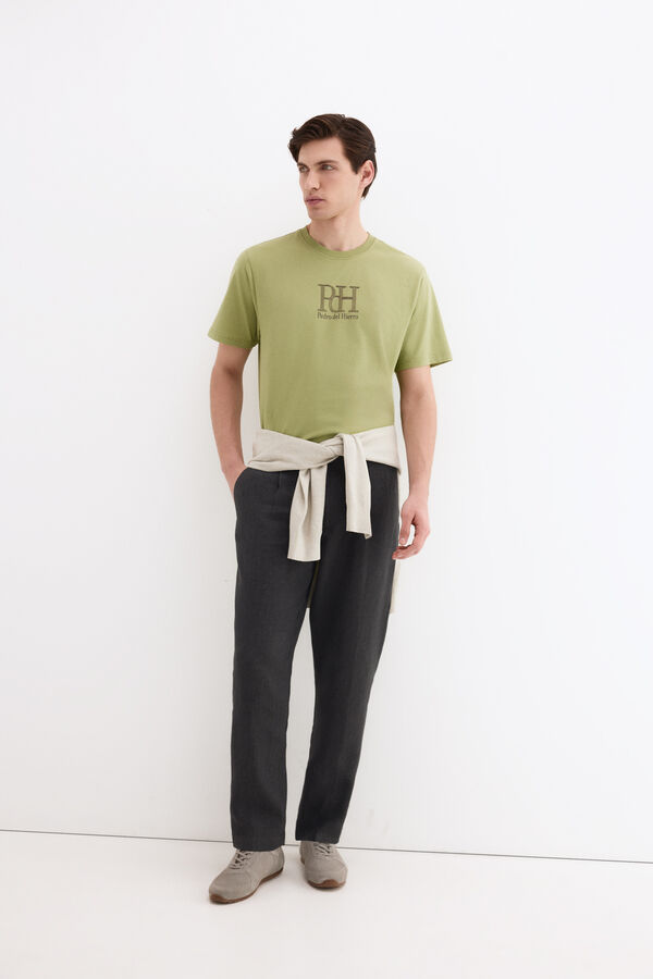 Pedro del Hierro Camiseta logo Verde