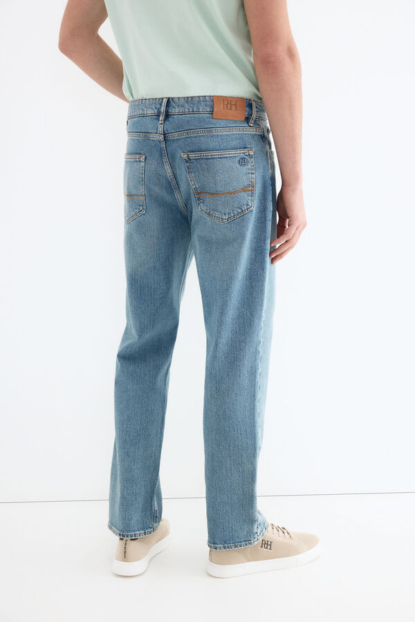 Pedro del Hierro Pantal&oacute;n vaquero new straight Azul