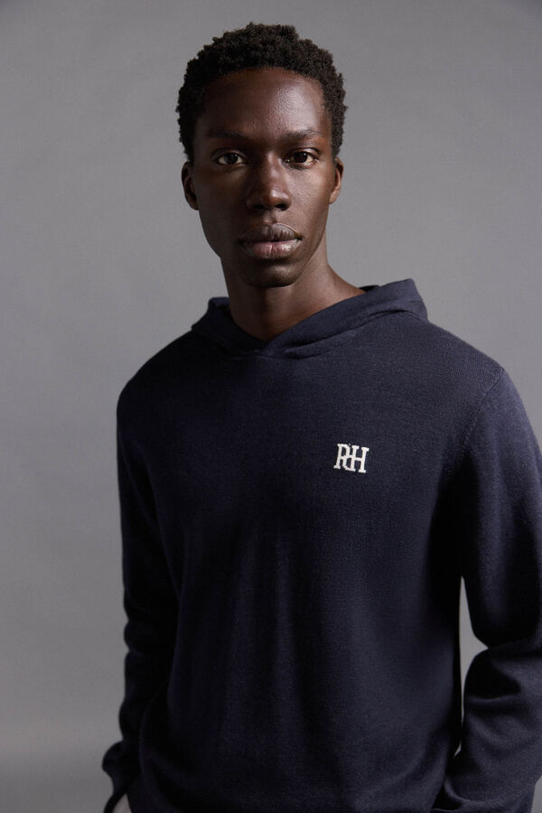 Pedro del Hierro Su&eacute;ter con logo de golf Azul