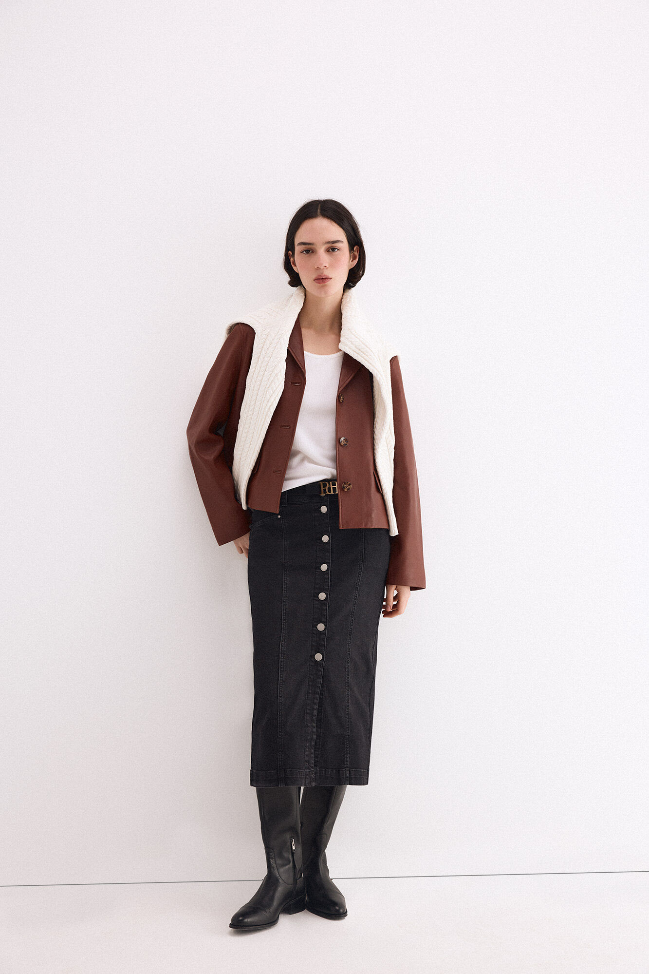 Pedro del Hierro Playera con encaje