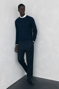 Pedro del Hierro Su&eacute;ter cuello redondo ajustado