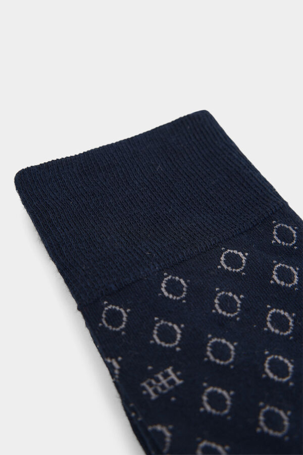 Pedro del Hierro Calcet&iacute;n logos sport Azul