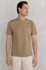 Pedro del Hierro Camiseta b&aacute;sica Beige