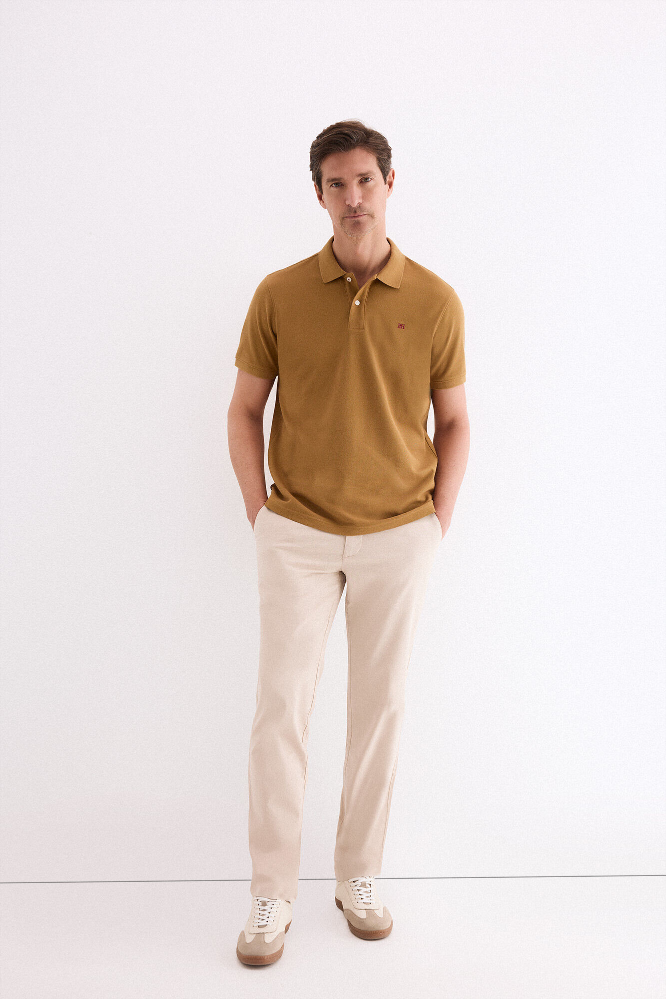 Pedro del Hierro Polo b&aacute;sico piqu&eacute;
