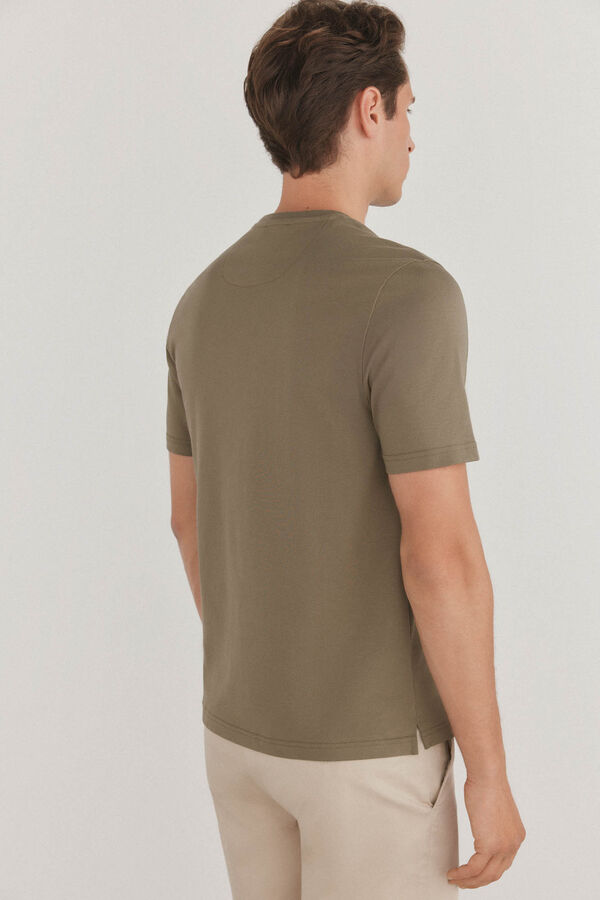 Pedro del Hierro Camiseta b&aacute;sica Verde