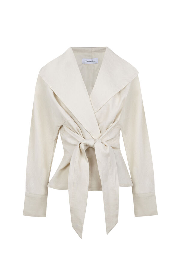 Pedro del Hierro Blazer con nudo Crudo