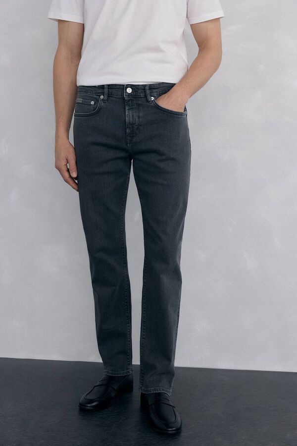 Pedro del Hierro Pantal&oacute;n vaquero regular fit Gris