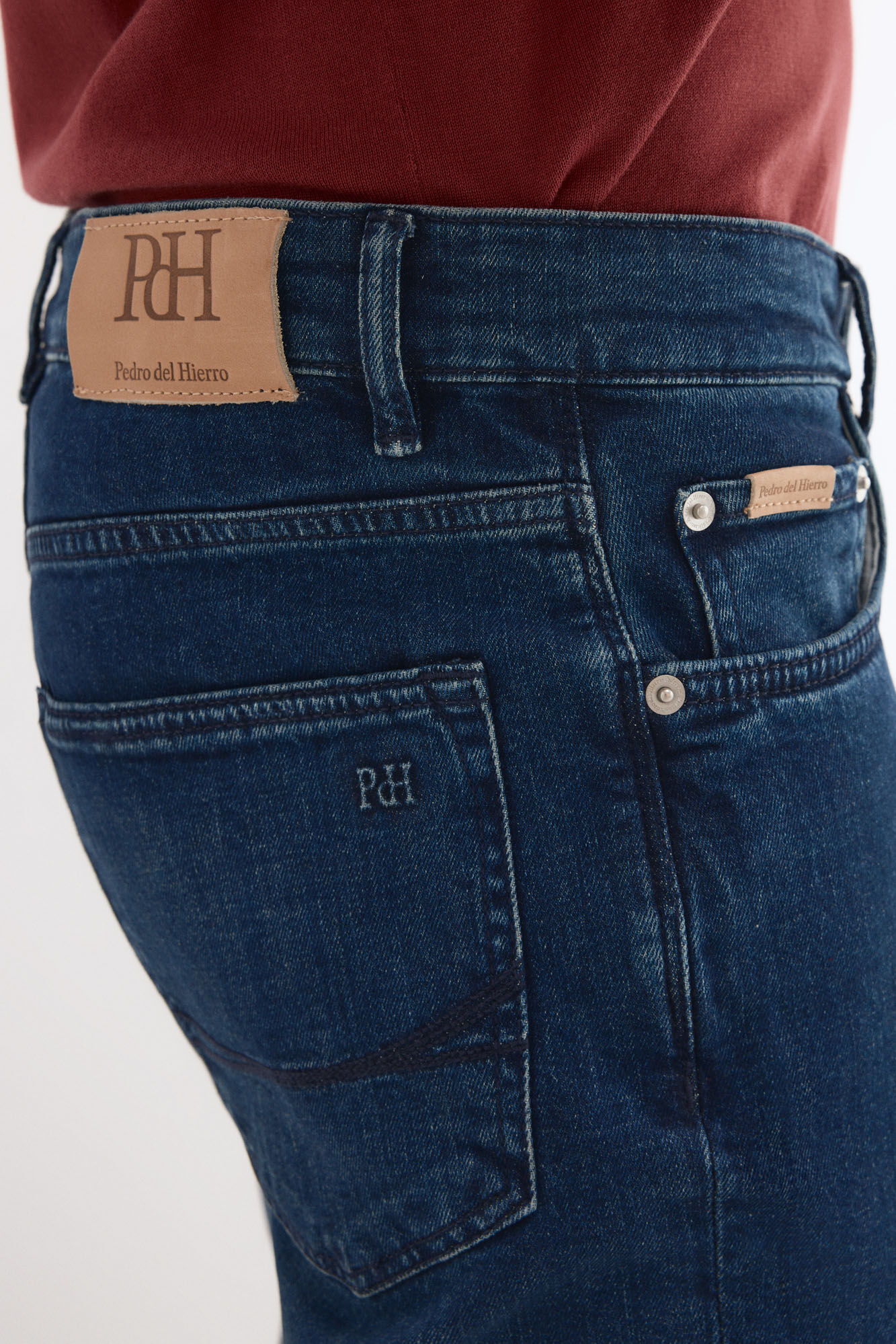 Pedro del Hierro Pantal&oacute;n vaquero premium flex ligero slim fit