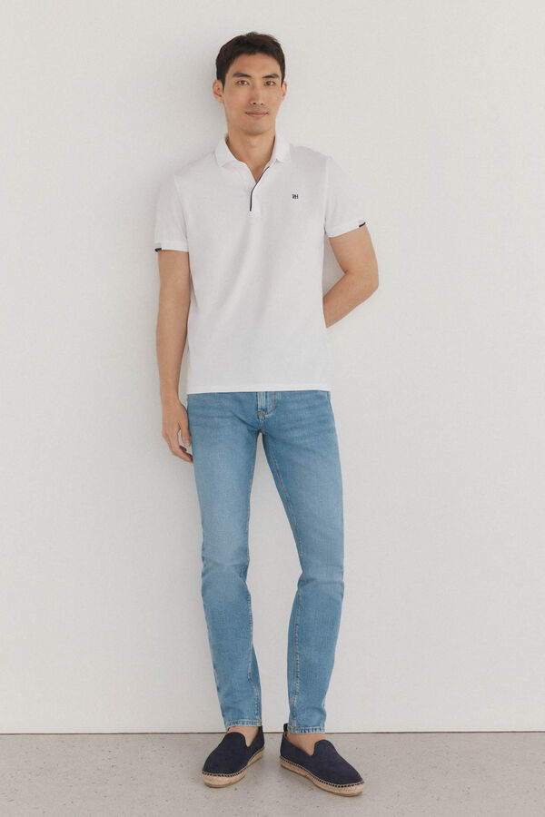 Pedro del Hierro Polo pu&ntilde;os contraste Blanco