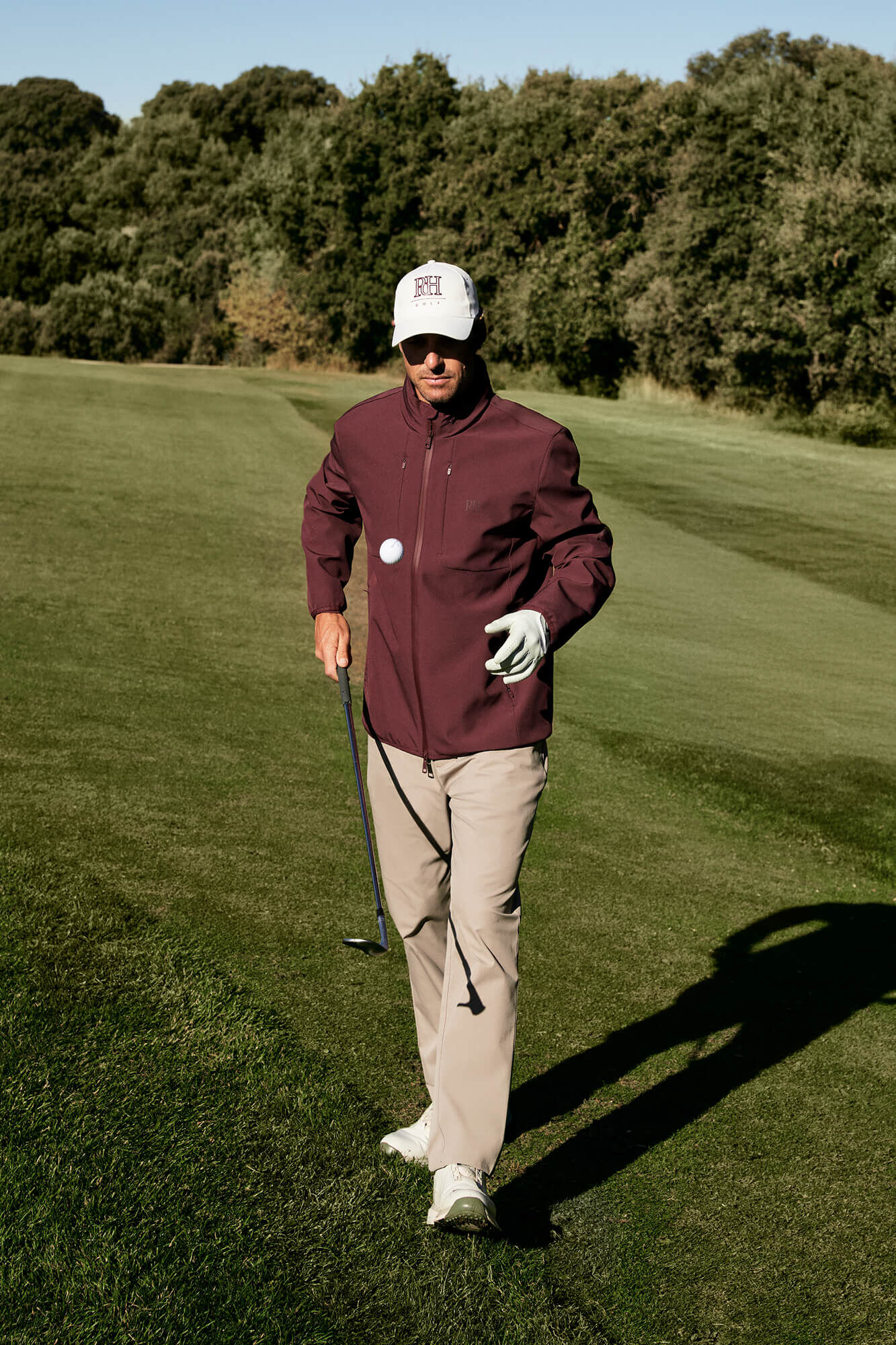 Pedro del Hierro Chamarra lisa de golf