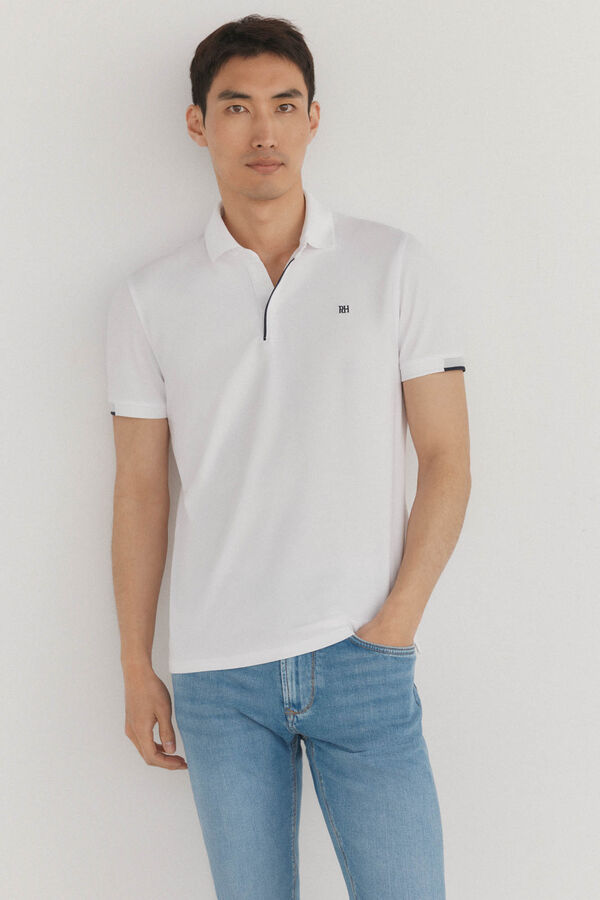 Pedro del Hierro Polo pu&ntilde;os contraste Blanco