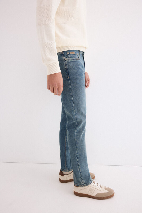 Pedro del Hierro Pantal&oacute;n vaquero slim fit Azul