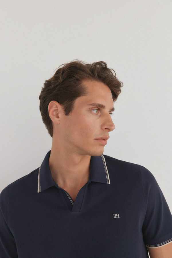 Pedro del Hierro Polo tips Azul