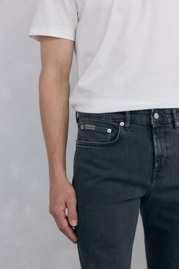 Pedro del Hierro Pantal&oacute;n vaquero regular fit Gris