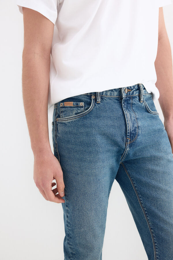 Pedro del Hierro Pantal&oacute;n vaquero premium flex slim Azul