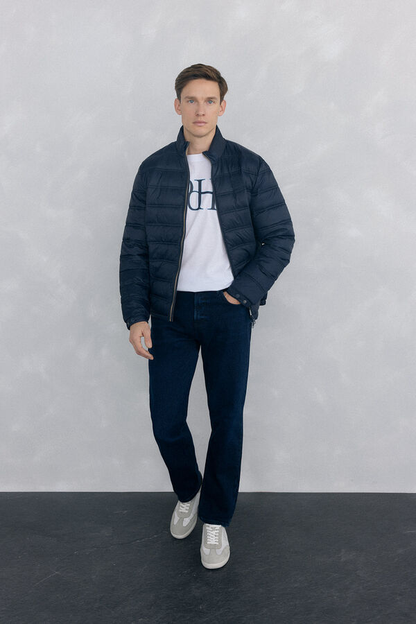 Pedro del Hierro Camiseta logo grande Blanco