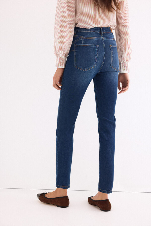 Pedro del Hierro Jeans skinny push up Azul