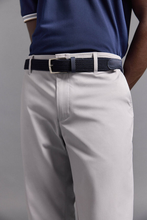 Pedro del Hierro Pantalones largos golf Gris
