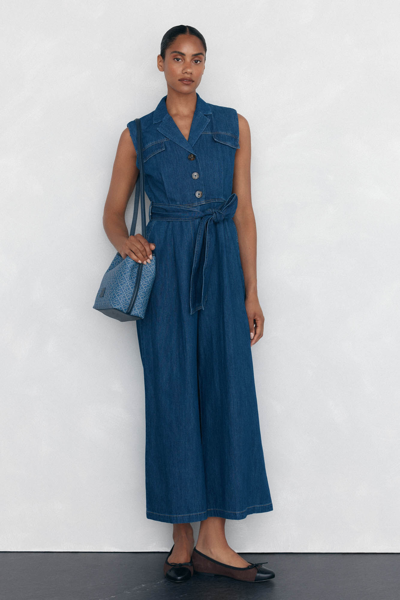 Pedro del Hierro Bolsa bucket doble asa monograma