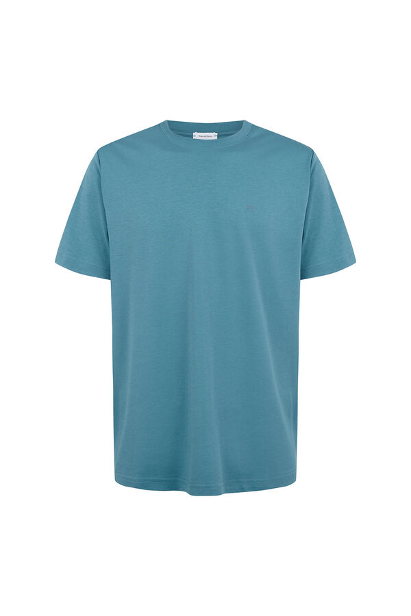 Pedro del Hierro Camiseta mercerizada Turquesa