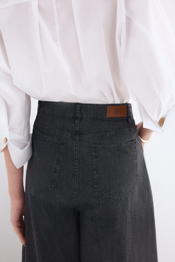 Pedro del Hierro Falda-pantal&oacute;n de mezclilla Gris