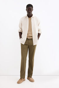 Pedro del Hierro Pantal&oacute;n chino estructura regular fit