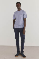 Pedro del Hierro Pantal&oacute;n chino ligero slim fit premium Azul