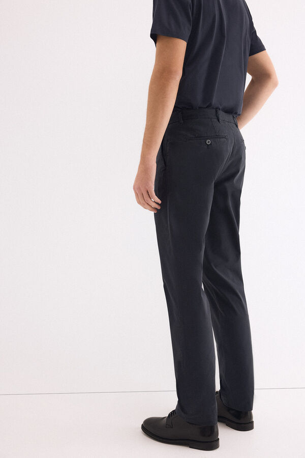 Pedro del Hierro Pantal&oacute;n chino regular fit Azul