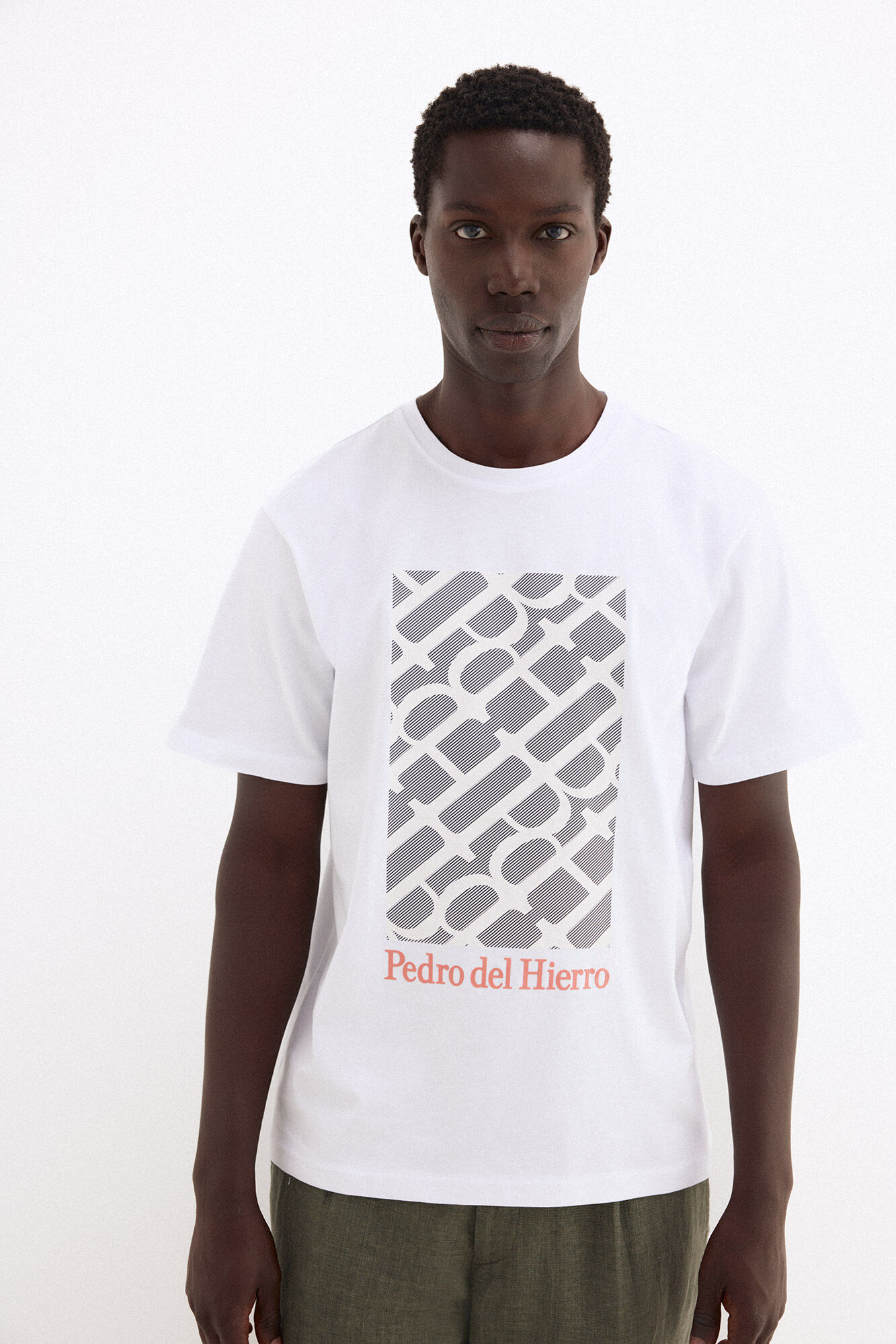 Pedro del Hierro Camiseta estampada logo