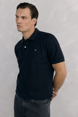 Pedro del Hierro Polo b&aacute;sico piqu&eacute; Negro