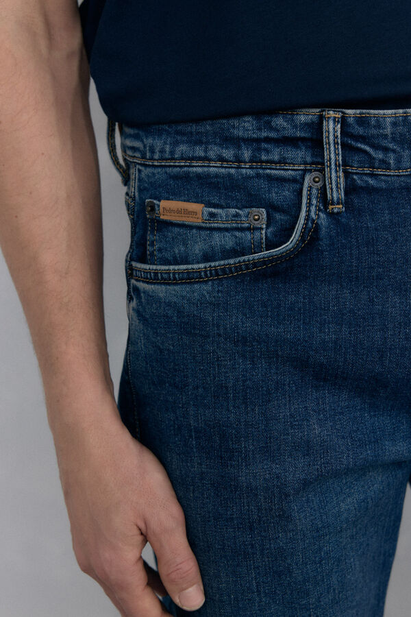 Pedro del Hierro Pantal&oacute;n vaquero regular fit Azul