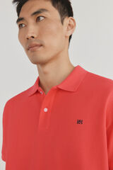 Pedro del Hierro Polo b&aacute;sico piqu&eacute; Rojo