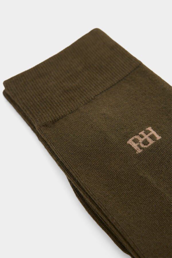Pedro del Hierro Calcet&iacute;n liso sport Verde