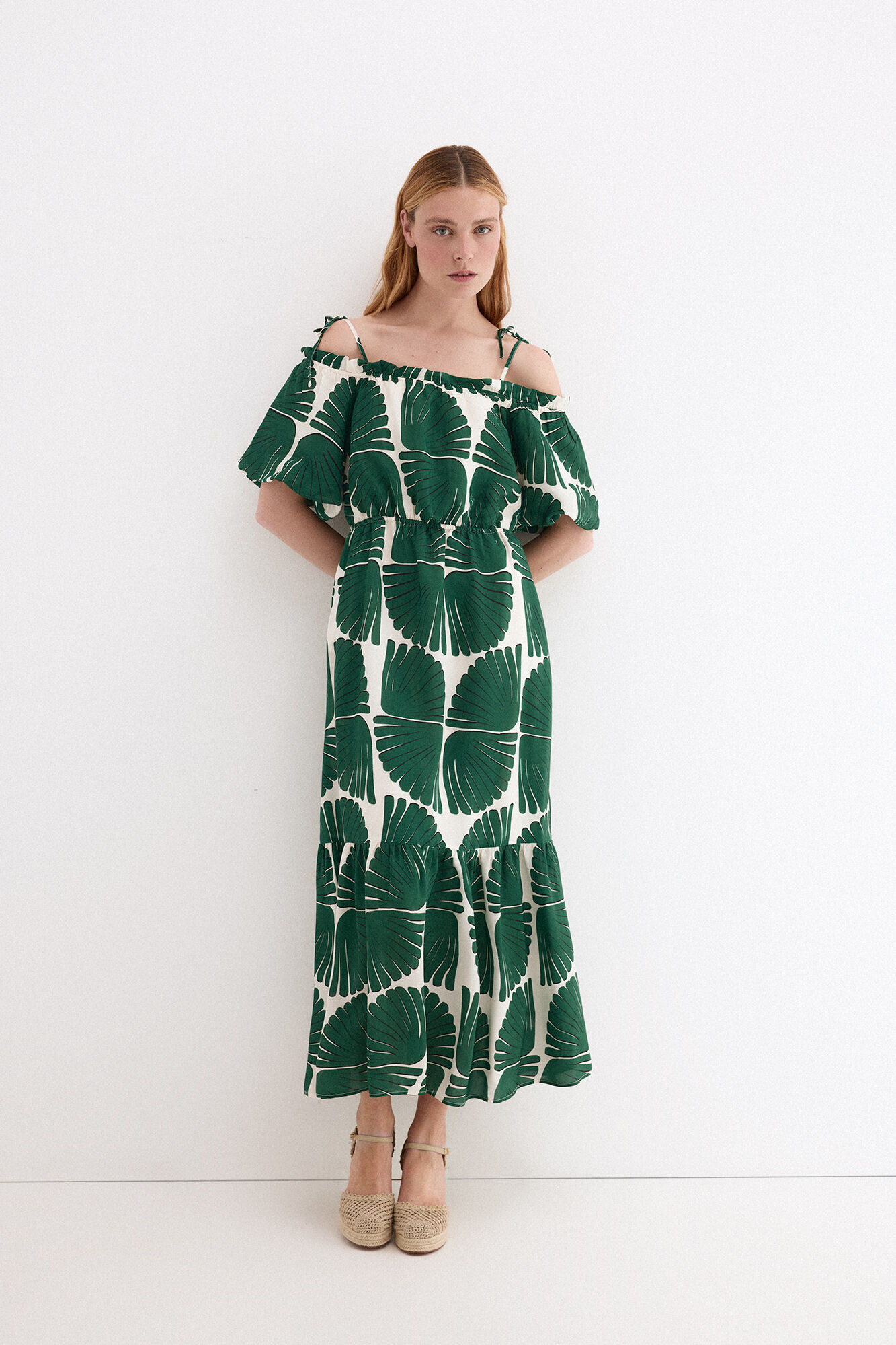 Pedro del Hierro Vestido estampado